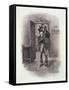 Bob Cratchit and Tiny Tim, Charles Dickens: A Gossip About His Life, by T.Archer, Pub. c.1894-Frederick Barnard-Framed Stretched Canvas