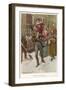 Bob Cratchit and Tiny Tim-null-Framed Photographic Print