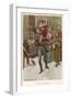 Bob Cratchit and Tiny Tim-null-Framed Photographic Print