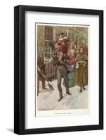 Bob Cratchit and Tiny Tim-null-Framed Photographic Print