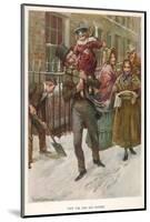 Bob Cratchit and Tiny Tim-null-Mounted Photographic Print