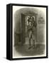 Bob Cratchit and Tiny Tim-Frederick Barnard-Framed Stretched Canvas