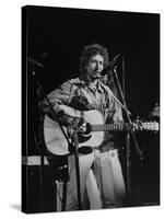 Bob Dylan during Rock Concert at Madison Square Garden-Bill Ray-Stretched Canvas