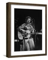 Bob Dylan during Rock Concert at Madison Square Garden-Bill Ray-Framed Premium Photographic Print