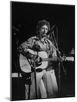 Bob Dylan during Rock Concert at Madison Square Garden-Bill Ray-Mounted Premium Photographic Print
