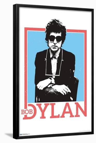 Bob Dylan - Harmonica-Trends International-Framed Poster