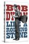 Bob Dylan - Standing-Trends International-Stretched Canvas