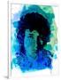 Bob Dylan Watercolor-Nelly Glenn-Framed Art Print