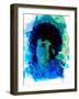 Bob Dylan Watercolor-Nelly Glenn-Framed Art Print