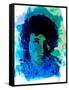 Bob Dylan Watercolor-Nelly Glenn-Framed Stretched Canvas
