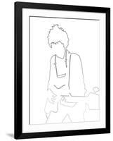 Bob Dylan-Logan Huxley-Framed Art Print