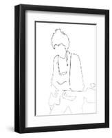 Bob Dylan-Logan Huxley-Framed Art Print