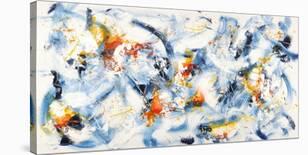 Waves crashing in the summer sky II-Bob Ferri-Laminated Art Print