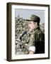 Bob Hope entertains the troops in Vietnam, ca. late 1960s-null-Framed Photo