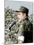 Bob Hope entertains the troops in Vietnam, ca. late 1960s-null-Mounted Photo