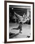 Bob Jones Bowling with a Cigar Hanging Out of His Mouth-Ralph Morse-Framed Photographic Print