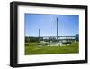 Bob Kerrey Pedestrian Bridge Crossing Missouri River from Nebraska to Iowa, Omaha, Nebraska, Usa-Michael Runkel-Framed Photographic Print