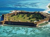 Aerial View of Fort Jefferson-Bob Krist-Photographic Print