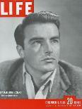 Actor Montgomery Clift, December 6, 1948-Bob Landry-Photographic Print