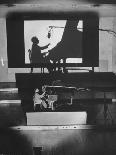 Pianist Artur Rubinstein Playing Piano for "Concerto"-Bob Landry-Premium Photographic Print