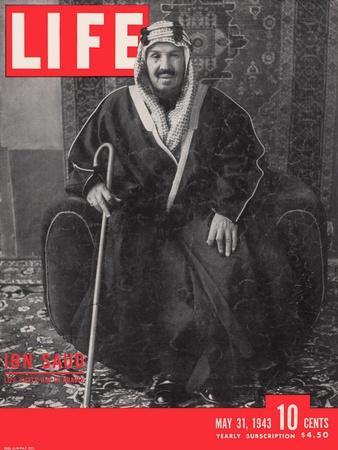 Saudi King Ibn Saud, May 31, 1943