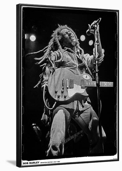 Bob Marley-Brighton 80-null-Framed Poster