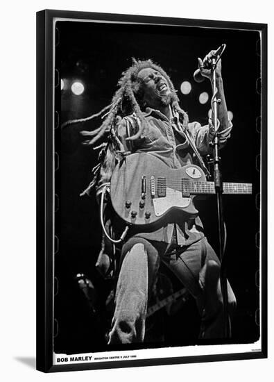 Bob Marley-Brighton 80-null-Framed Poster