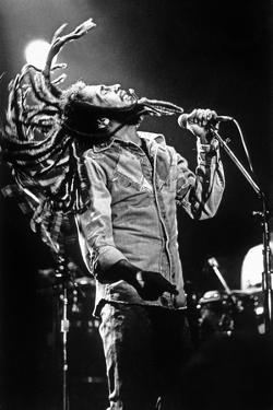 Bob Marley En Concert De Reggae Au Roxy, Los Angeles Le 26 Mai 1976