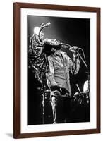 Bob Marley En Concert De Reggae Au Roxy, Los Angeles Le 26 Mai 1976-null-Framed Photo