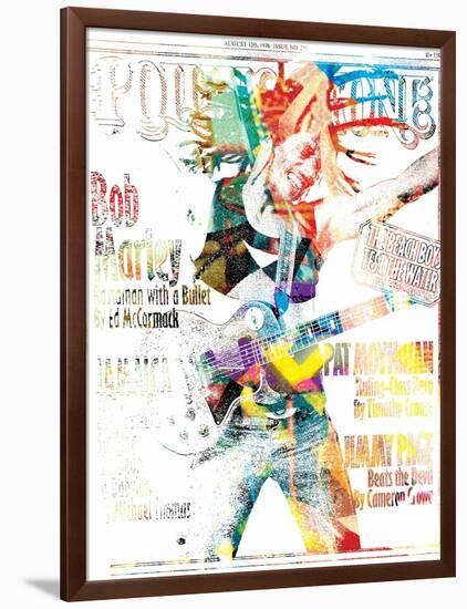 Bob Marley Issue 76 Annimo-null-Framed Art Print