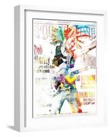 Bob Marley Issue 76 Annimo-null-Framed Art Print