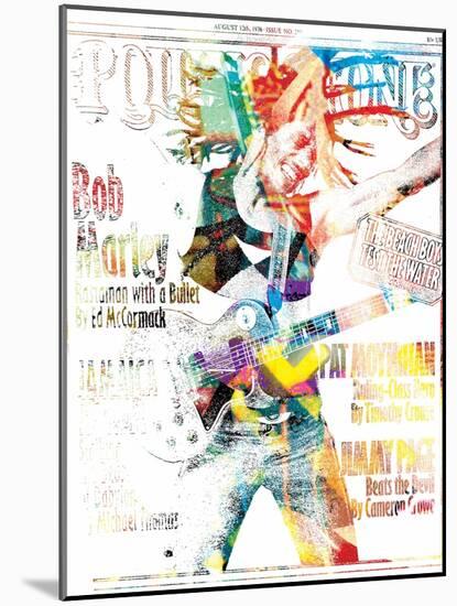 Bob Marley Issue 76 Annimo-null-Mounted Art Print