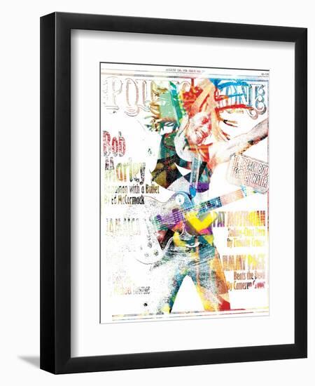 Bob Marley Issue 76 Annimo-null-Framed Art Print