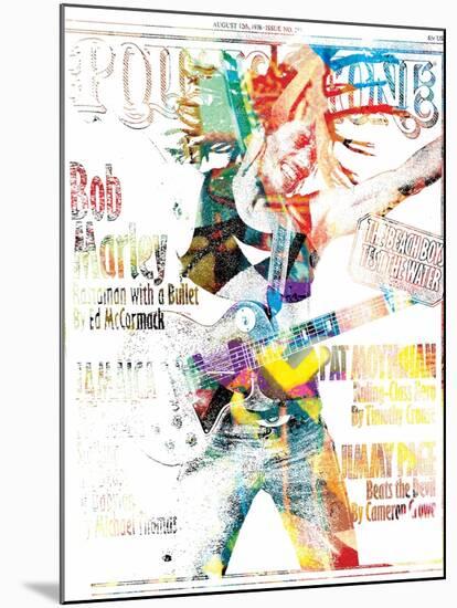 Bob Marley Issue 76 Annimo-null-Mounted Art Print