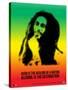 Bob Marley Poster-NaxArt-Stretched Canvas