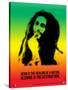 Bob Marley Poster-NaxArt-Stretched Canvas