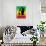 Bob Marley Poster-NaxArt-Mounted Premium Giclee Print displayed on a wall