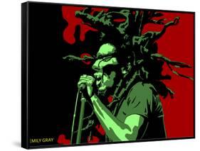 Bob Marley - Stir it Up-Emily Gray-Framed Stretched Canvas