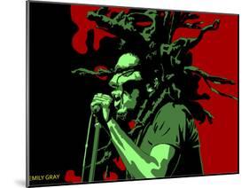 Bob Marley - Stir it Up-Emily Gray-Mounted Premium Giclee Print