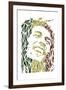 Bob Marley-Cristian Mielu-Framed Art Print