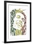 Bob Marley-Cristian Mielu-Framed Art Print