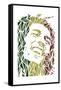 Bob Marley-Cristian Mielu-Framed Stretched Canvas