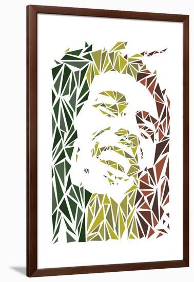 Bob Marley-Cristian Mielu-Framed Art Print