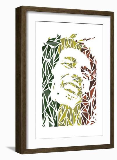 Bob Marley-Cristian Mielu-Framed Art Print