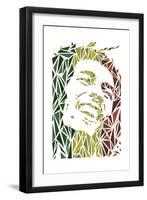 Bob Marley-Cristian Mielu-Framed Art Print