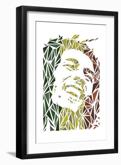 Bob Marley-Cristian Mielu-Framed Art Print