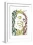 Bob Marley-Cristian Mielu-Framed Premium Giclee Print