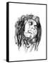 Bob Marley-Octavian Mielu-Framed Stretched Canvas