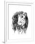 Bob Marley-Octavian Mielu-Framed Art Print