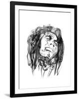 Bob Marley-Octavian Mielu-Framed Art Print